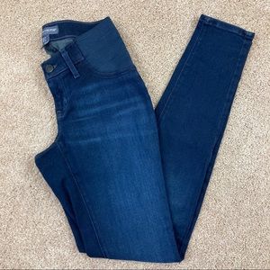A Pea in the Pod Side Panel Skinny Maternity Jeans